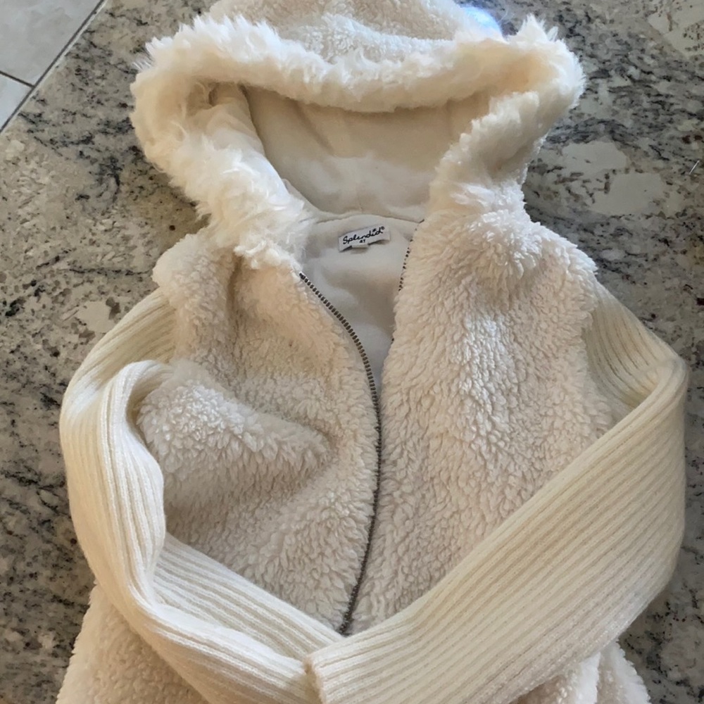 Splendid zipper hoodie